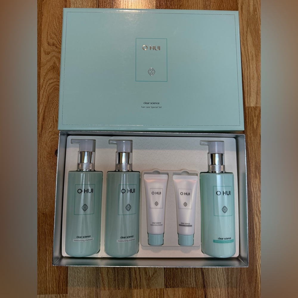 O HUI Clear Science Hair Care Special Set 5 Items Shampoo Conditioner K-Beauty